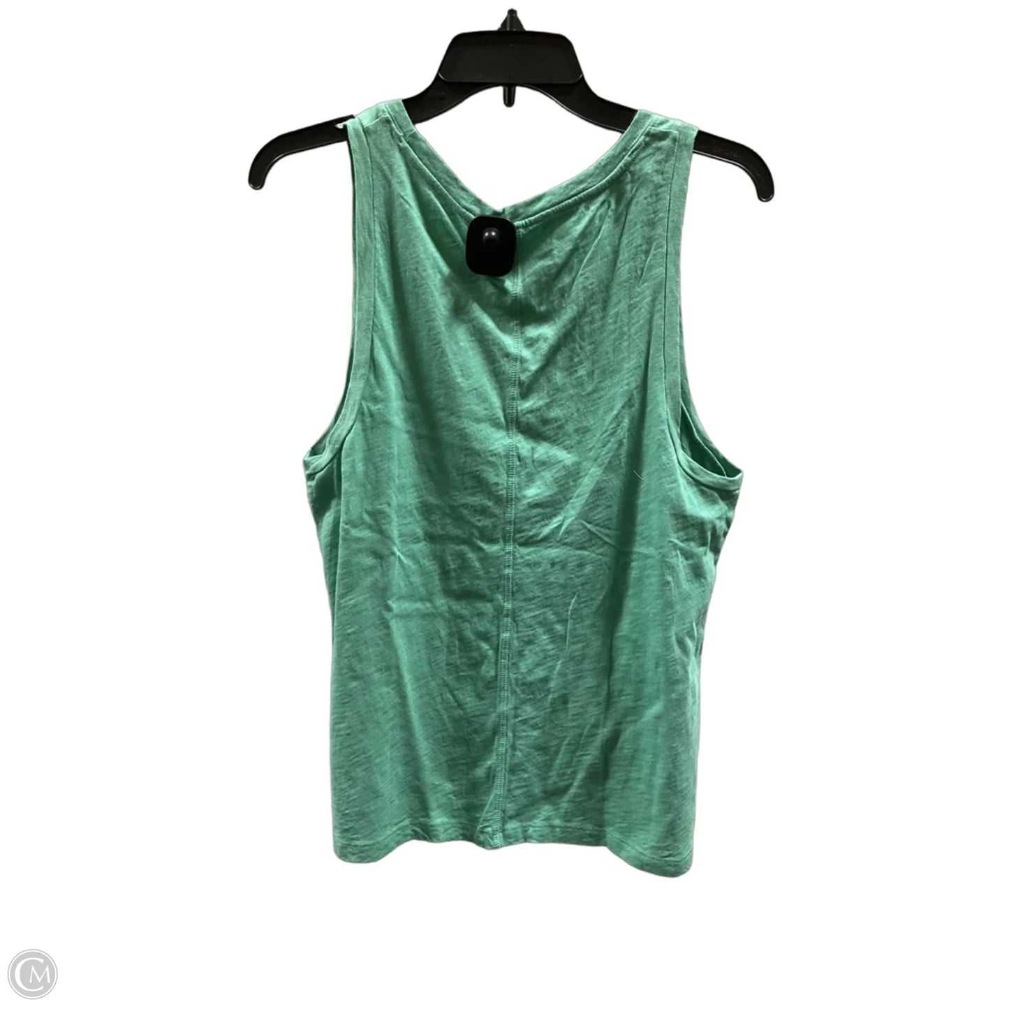 Top Sleeveless Basic By J. Crew In Green, Size: M