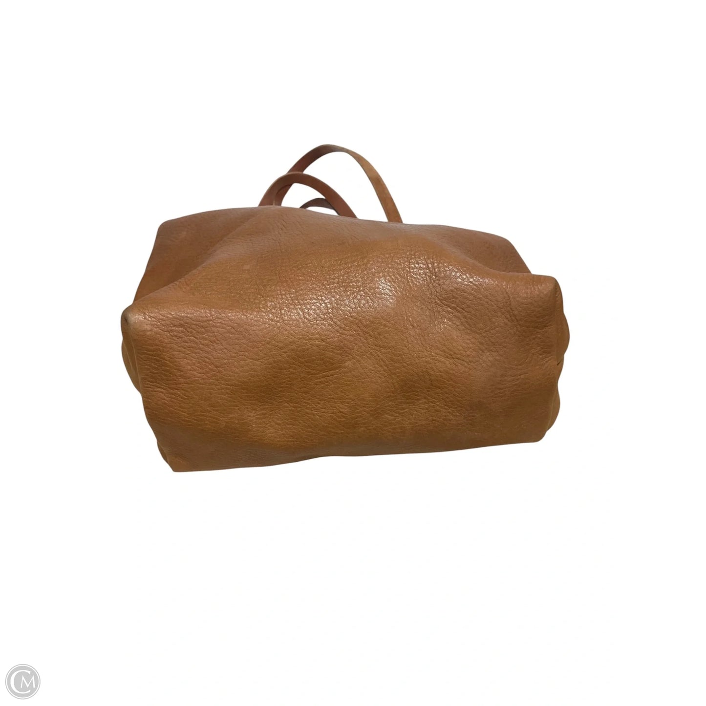 Tote Leather By Clothes Mentor, Size: Large