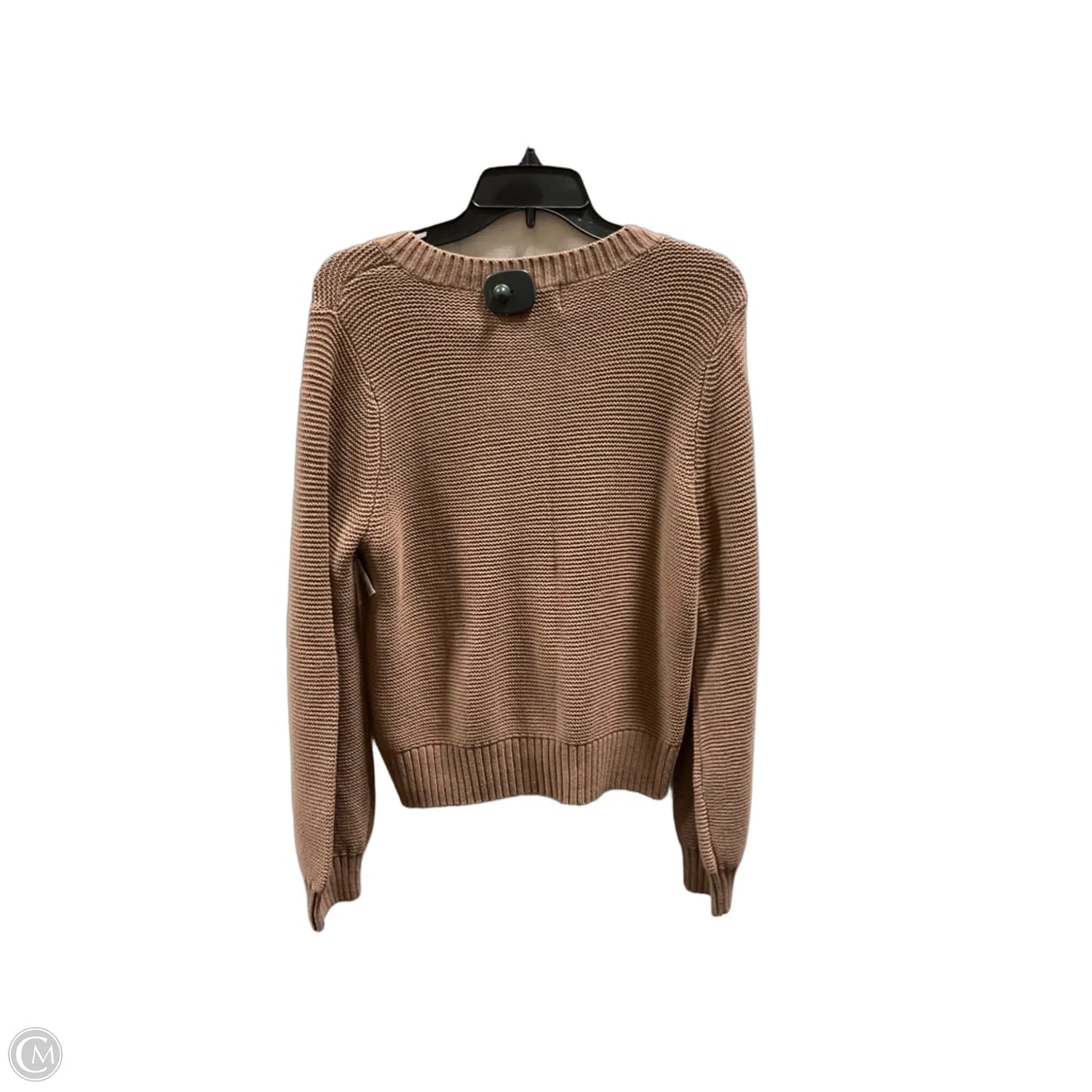 Sweater Cardigan By Old Navy In Tan, Size: M