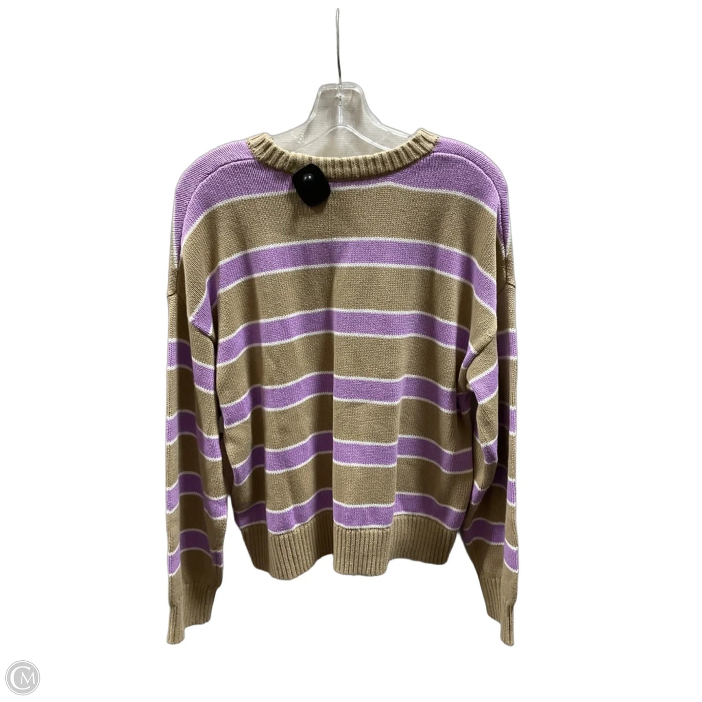 Sweater By Gap In Striped Pattern, Size: M