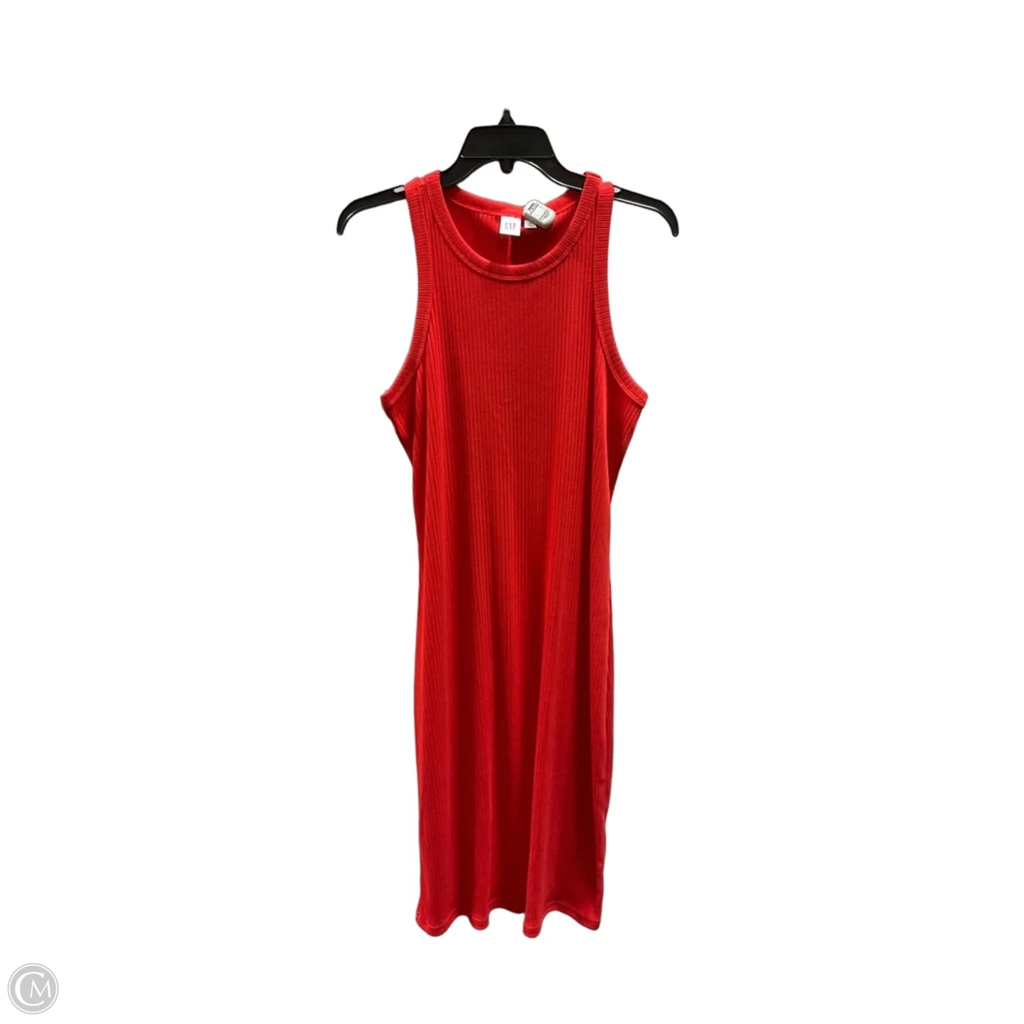 Dress Casual Midi By Gap In Orange, Size: Osfm