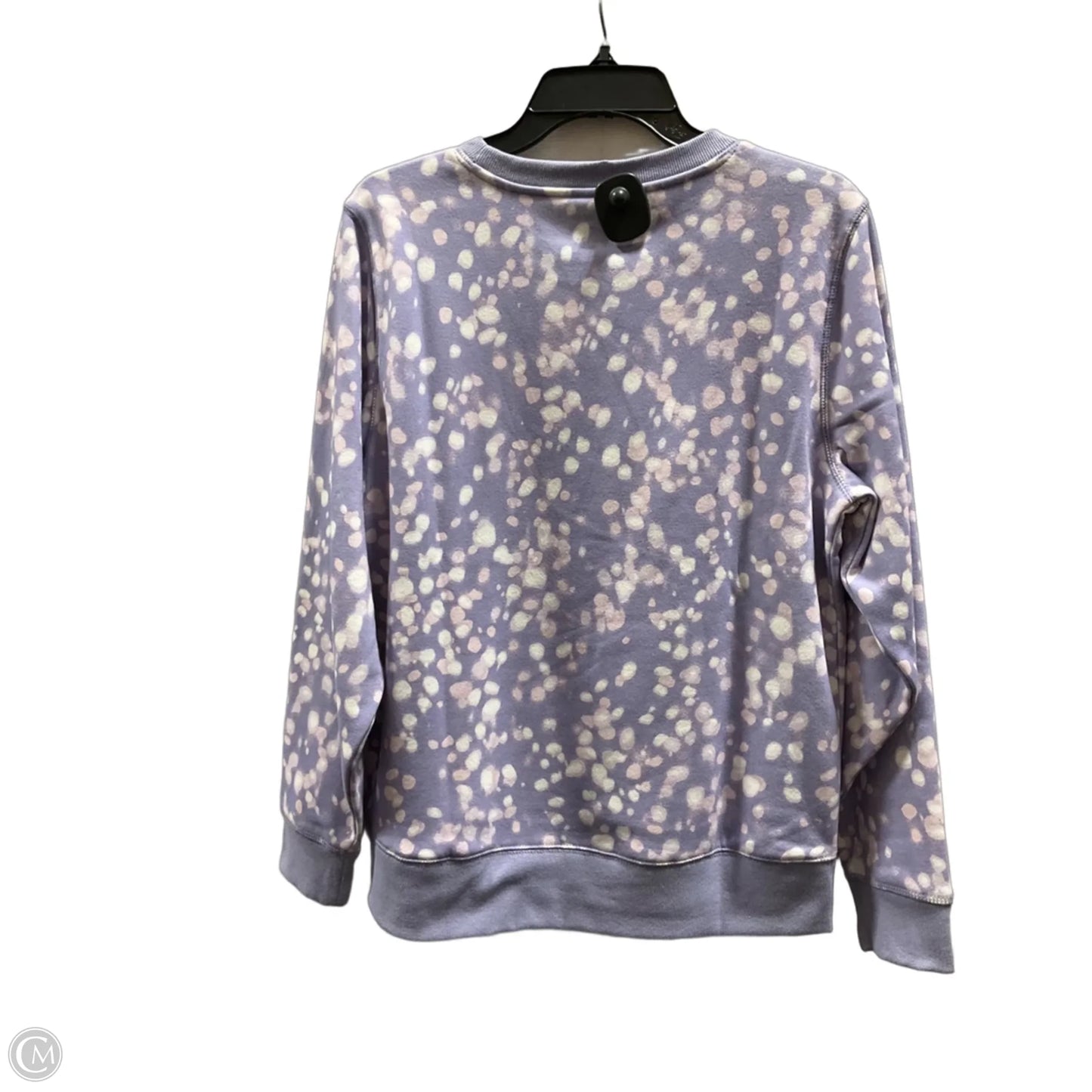 Athletic Sweatshirt Crewneck By Tek Gear In Purple, Size: M
