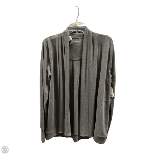 Cardigan By Tek Gear In Grey, Size: M