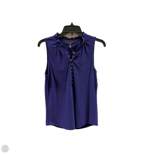 Top Sleeveless By White House Black Market In Purple, Size: S