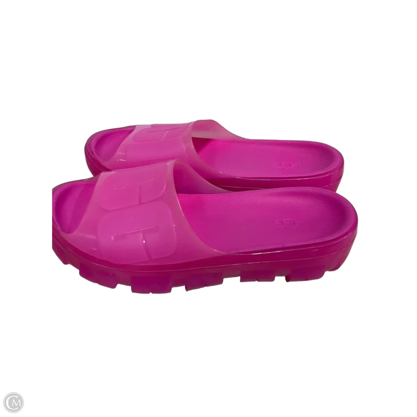 Sandals Flats By Ugg In Pink, Size: 7