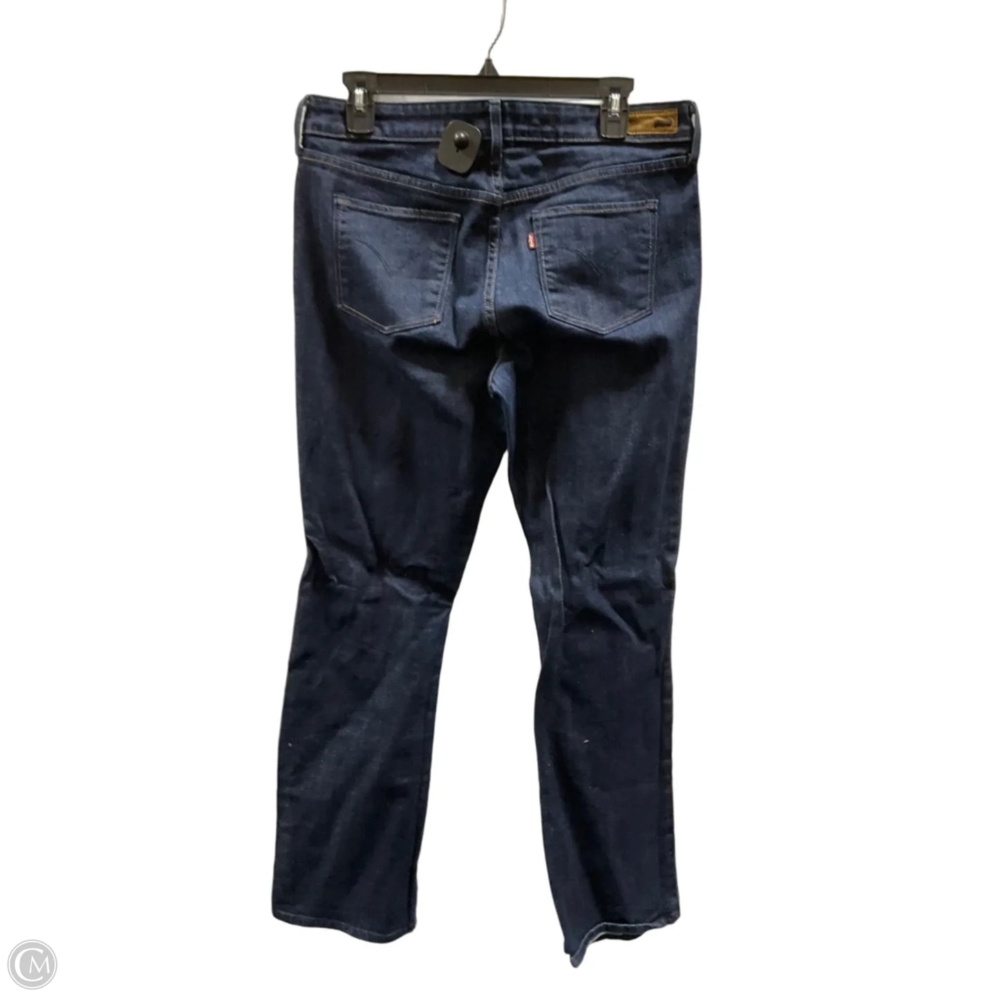 Jeans Boot Cut By Levis In Blue Denim, Size: 12