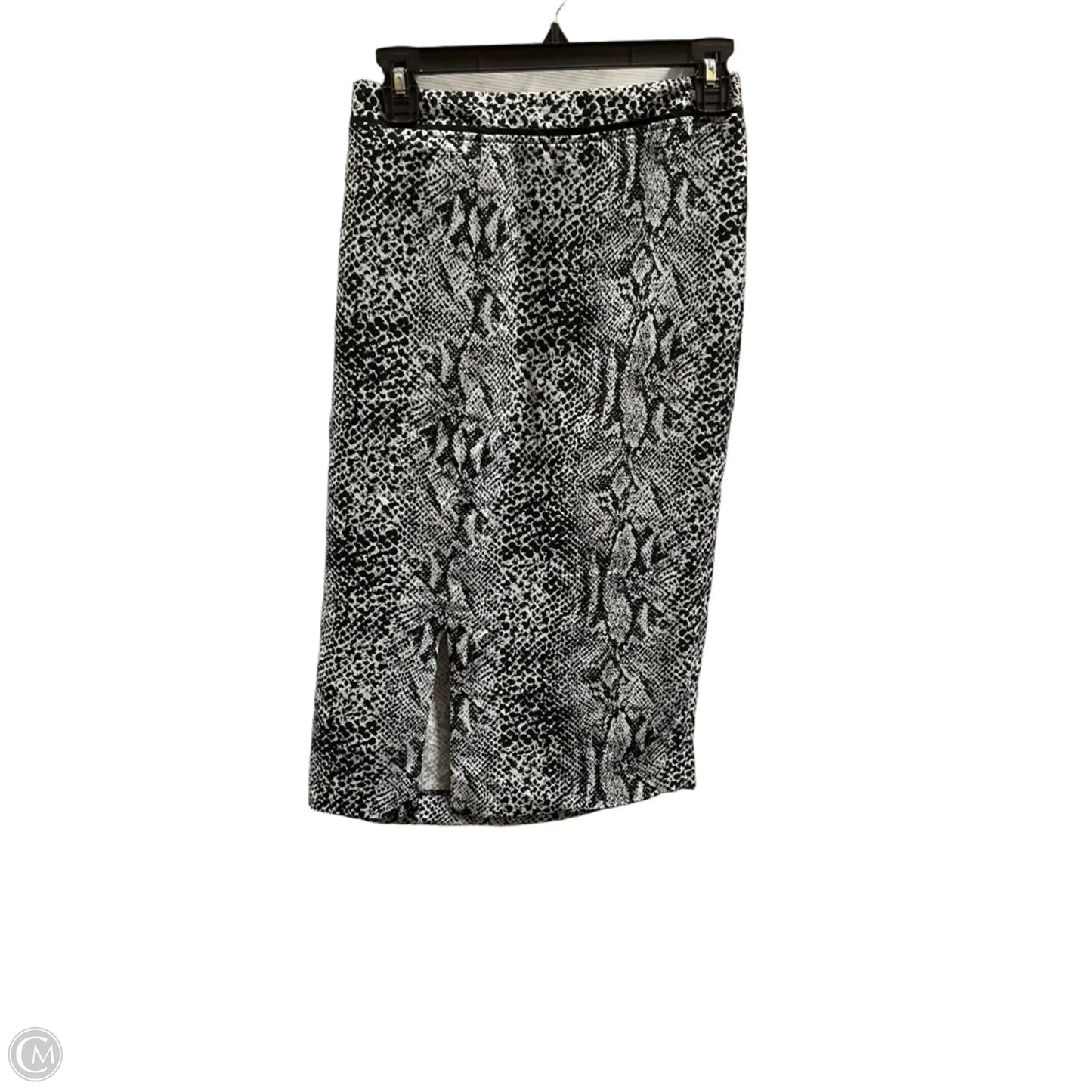 Skirt Midi By Who What Wear In Animal Print, Size: 12