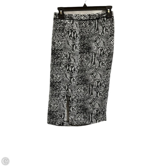 Skirt Midi By Who What Wear In Animal Print, Size: 12