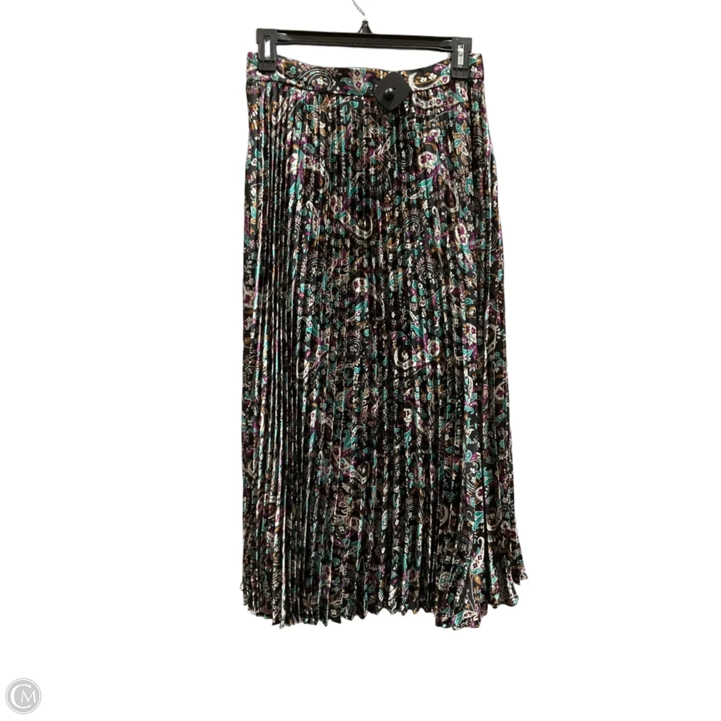 Skirt Midi By Ann Taylor In Paisley Print, Size: 0