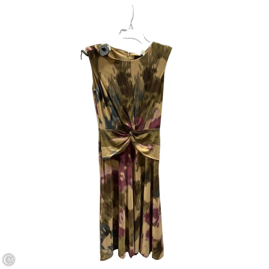 Dress Casual Midi By Ralph Lauren In Multi-colored, Size: 0