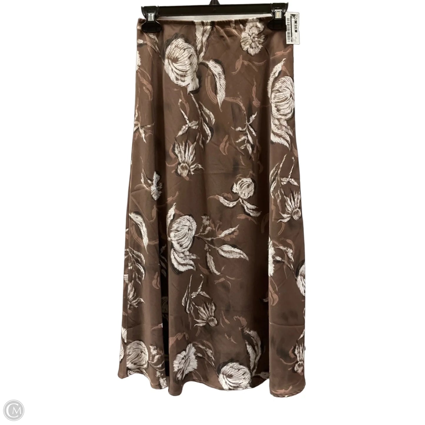 Skirt Midi By Cma In Tan, Size: Xs
