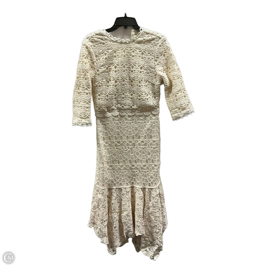 Dress Casual Maxi By Cma In Cream, Size: Xs
