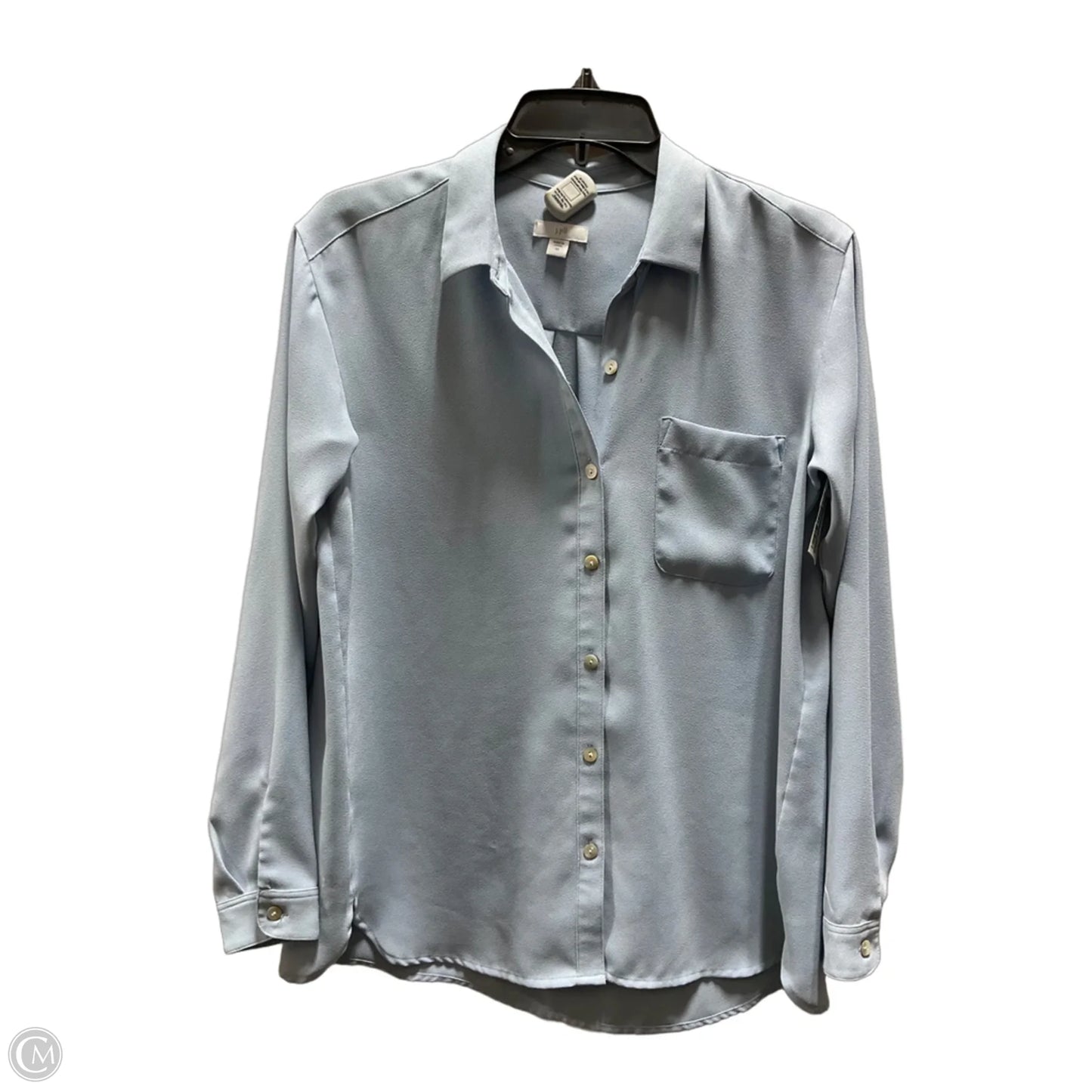 Blouse Long Sleeve By J. Jill In Blue, Size: Xs
