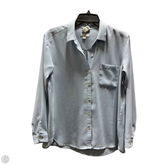 Blouse Long Sleeve By J. Jill In Blue, Size: Xs