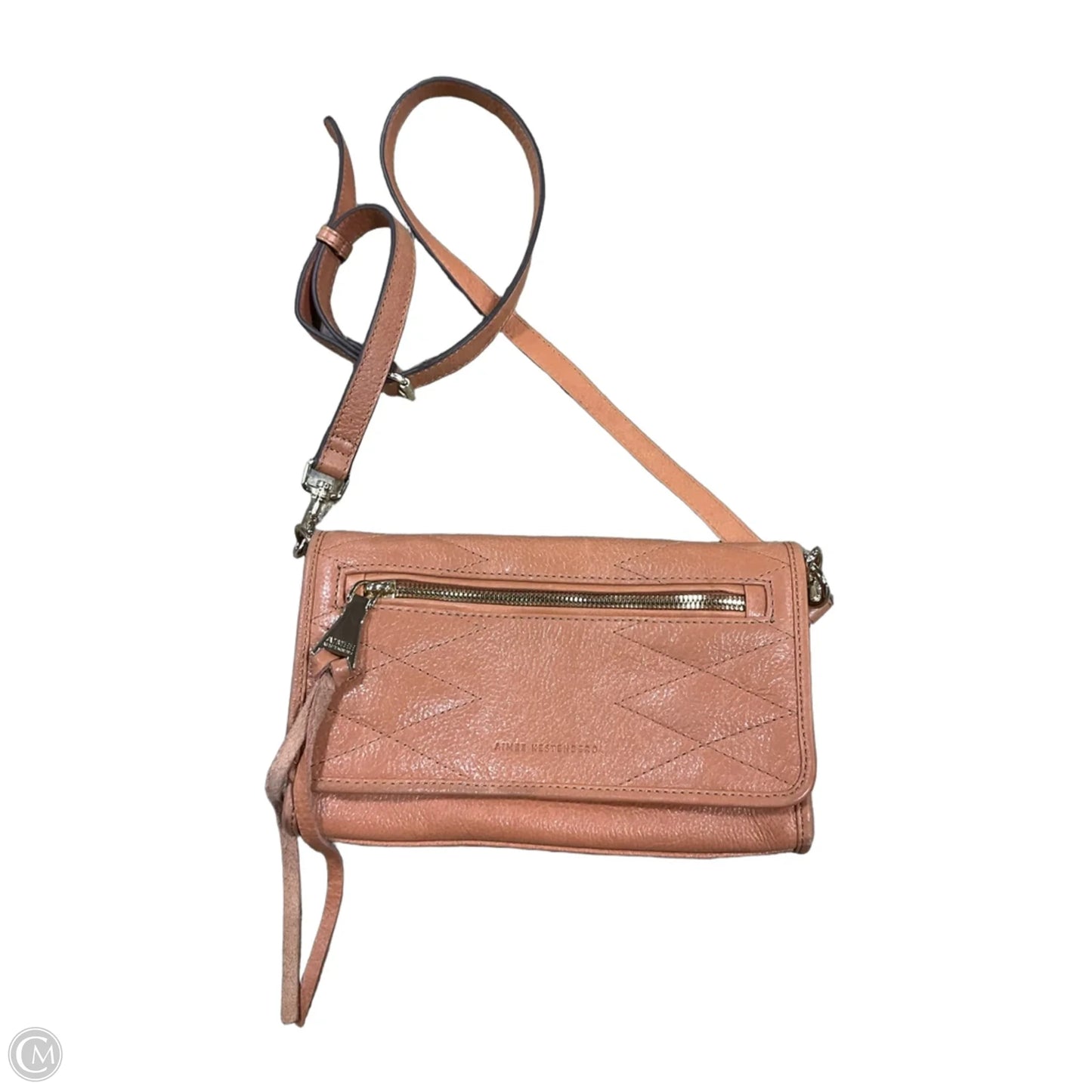 Crossbody Leather By Aimee Kestenberg, Size: Medium