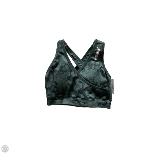 Athletic Bra By Gym Shark In Green, Size: S