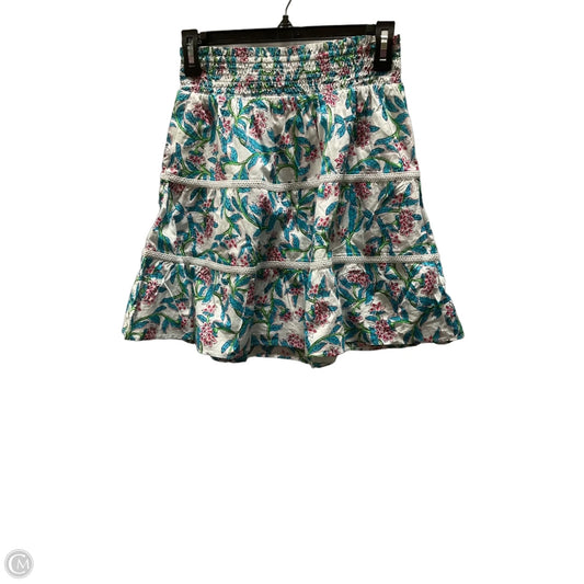 Skirt Mini & Short By J. Crew In Tropical Print, Size: Xxs