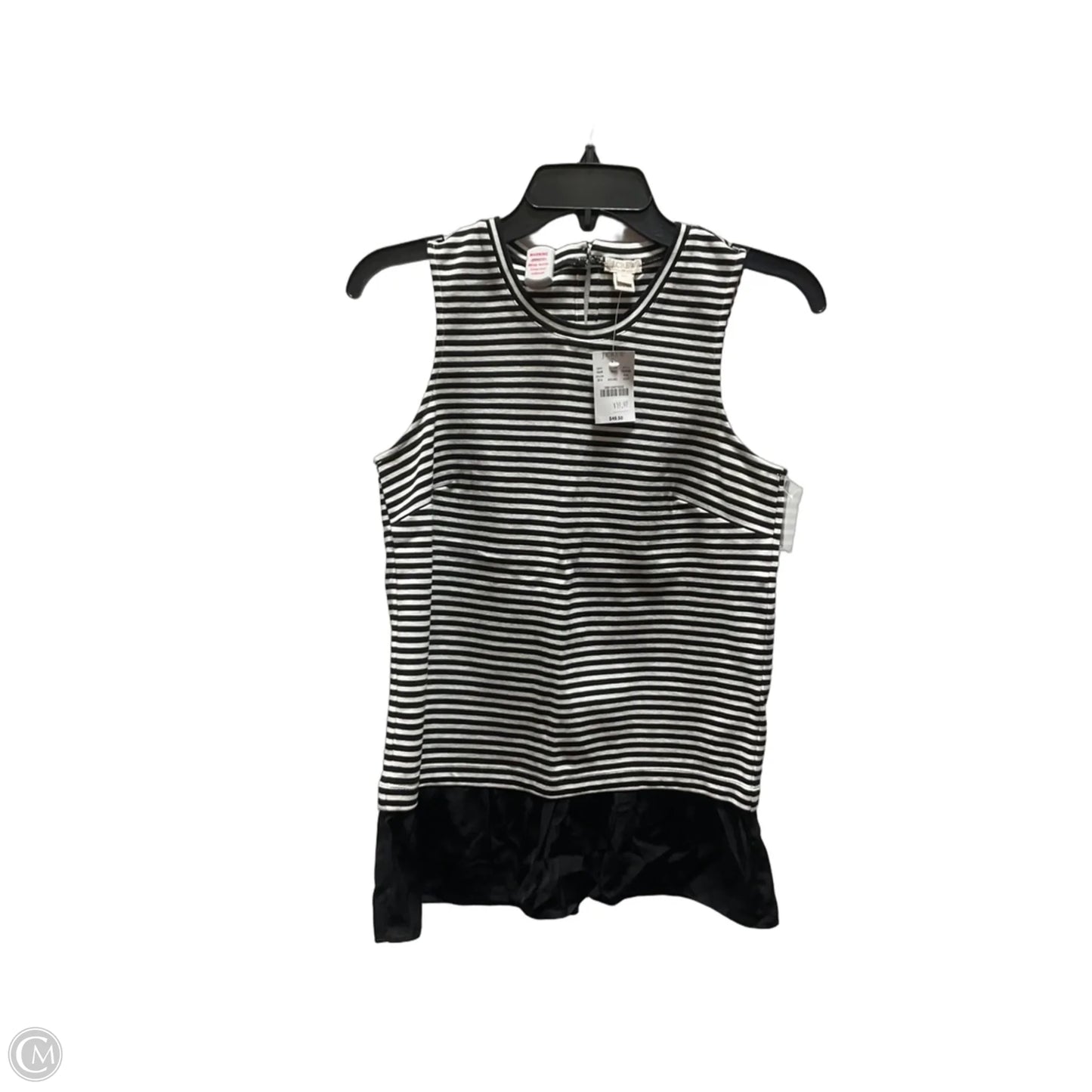 Top Sleeveless By J. Crew In Striped Pattern, Size: Xxs