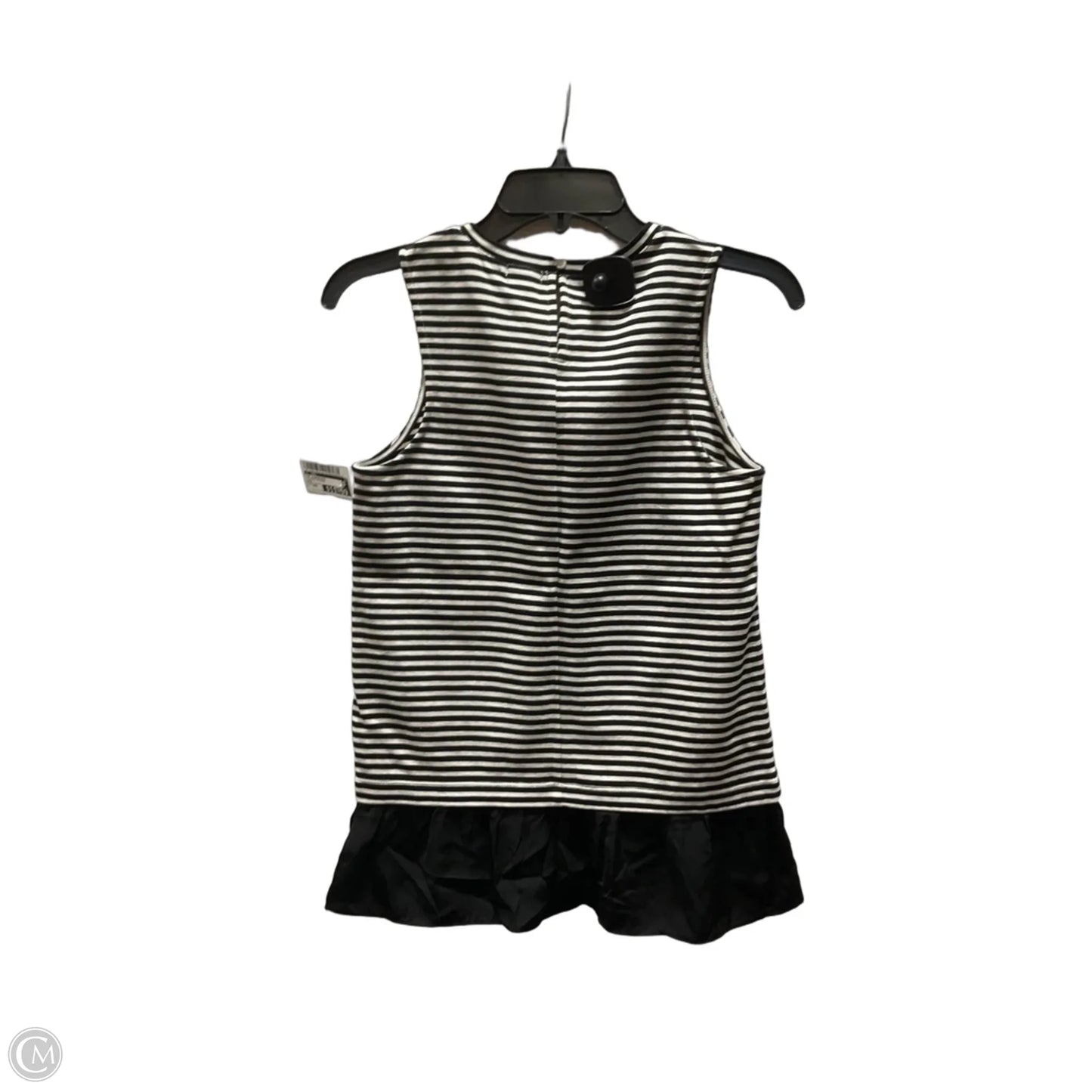 Top Sleeveless By J. Crew In Striped Pattern, Size: Xxs