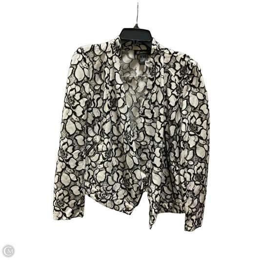 Jacket Other By Inc In Black & Cream, Size: M