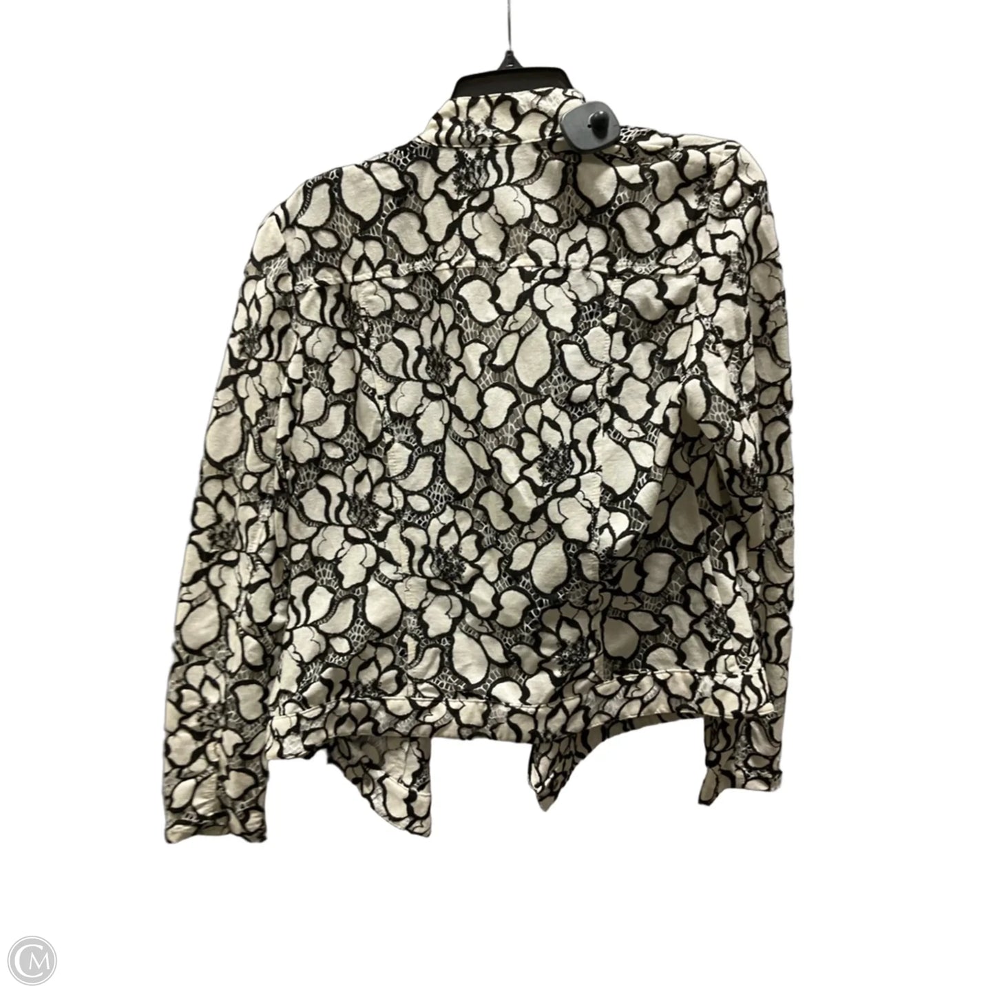 Jacket Other By Inc In Black & Cream, Size: M