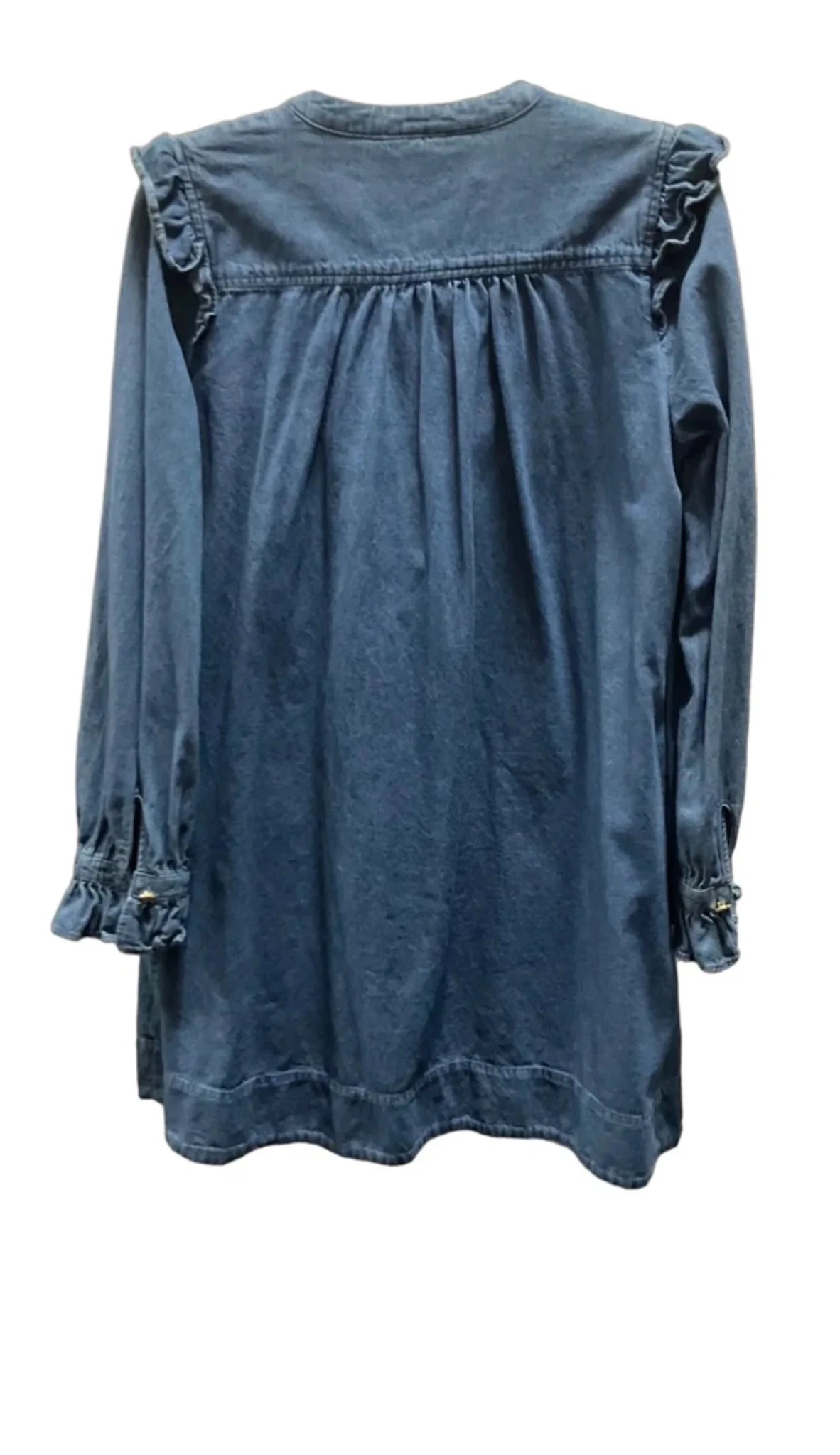 Dress Casual Short By Draper James In Blue Denim, Size: S