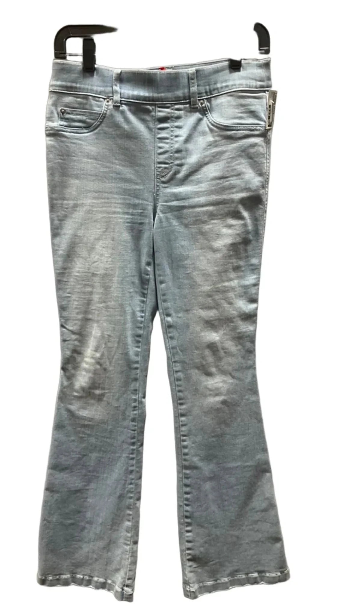 Jeans Flared By Spanx In Blue Denim, Size: S