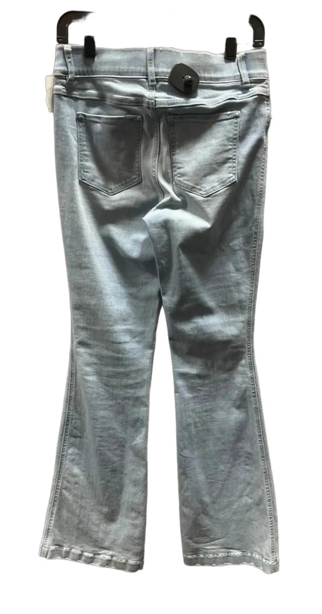 Jeans Flared By Spanx In Blue Denim, Size: S