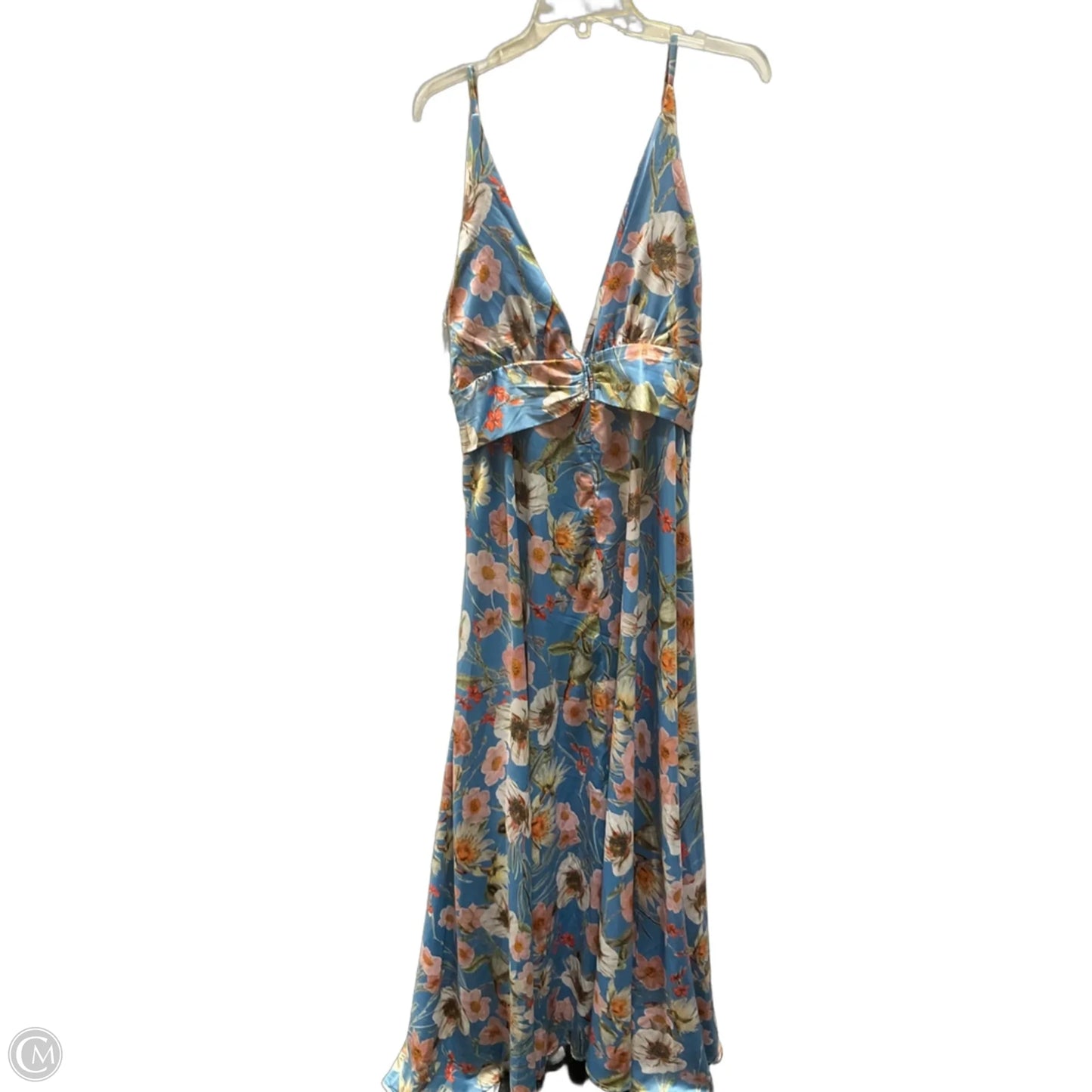 Dress Casual Maxi By Cme In Blue, Size: L