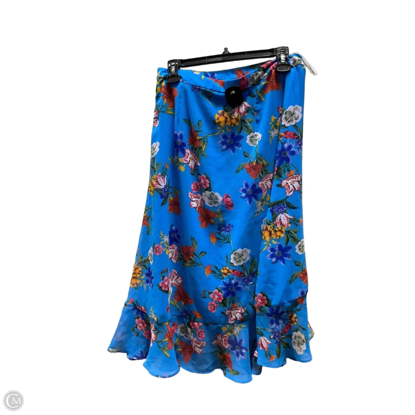 Skirt Midi By Calvin Klein In Tropical Print, Size: 4