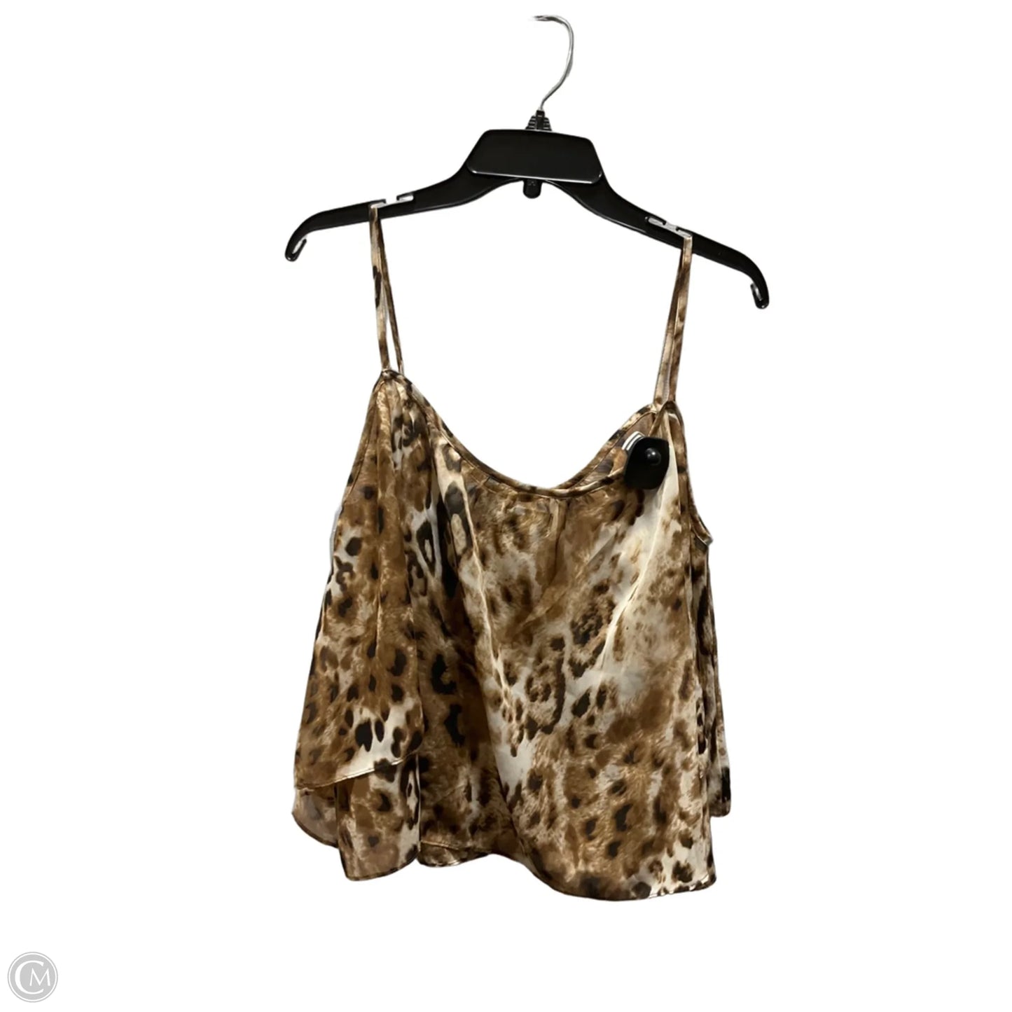 Top Sleeveless By Mumu In Animal Print, Size: M