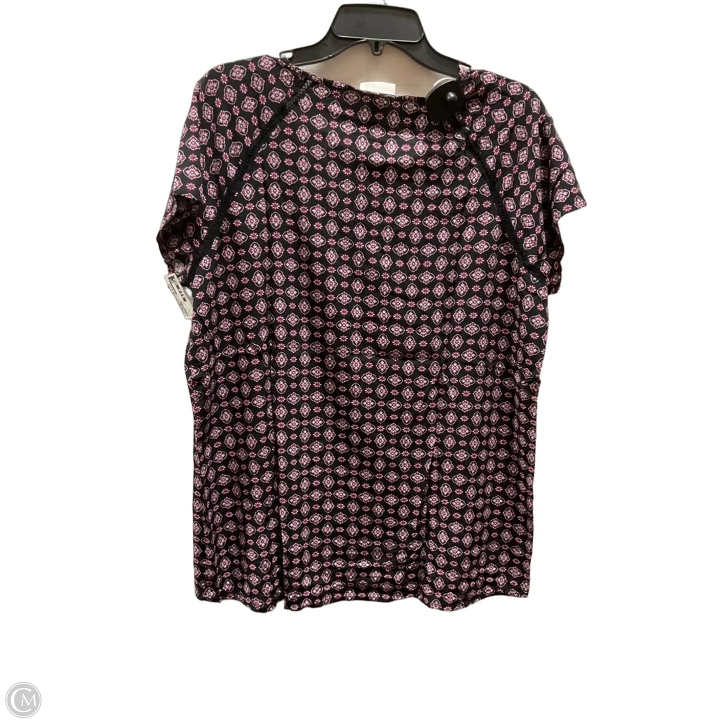 Top Short Sleeve By J. Jill In Purple, Size: M