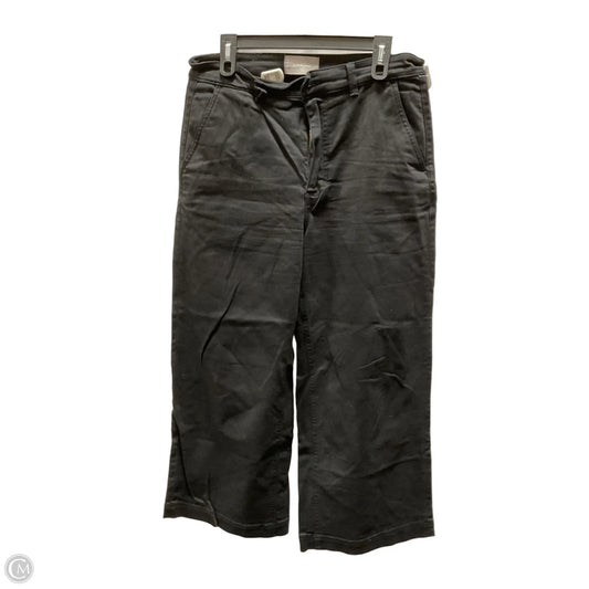 Jeans Wide Leg By Everlane In Black, Size: 12