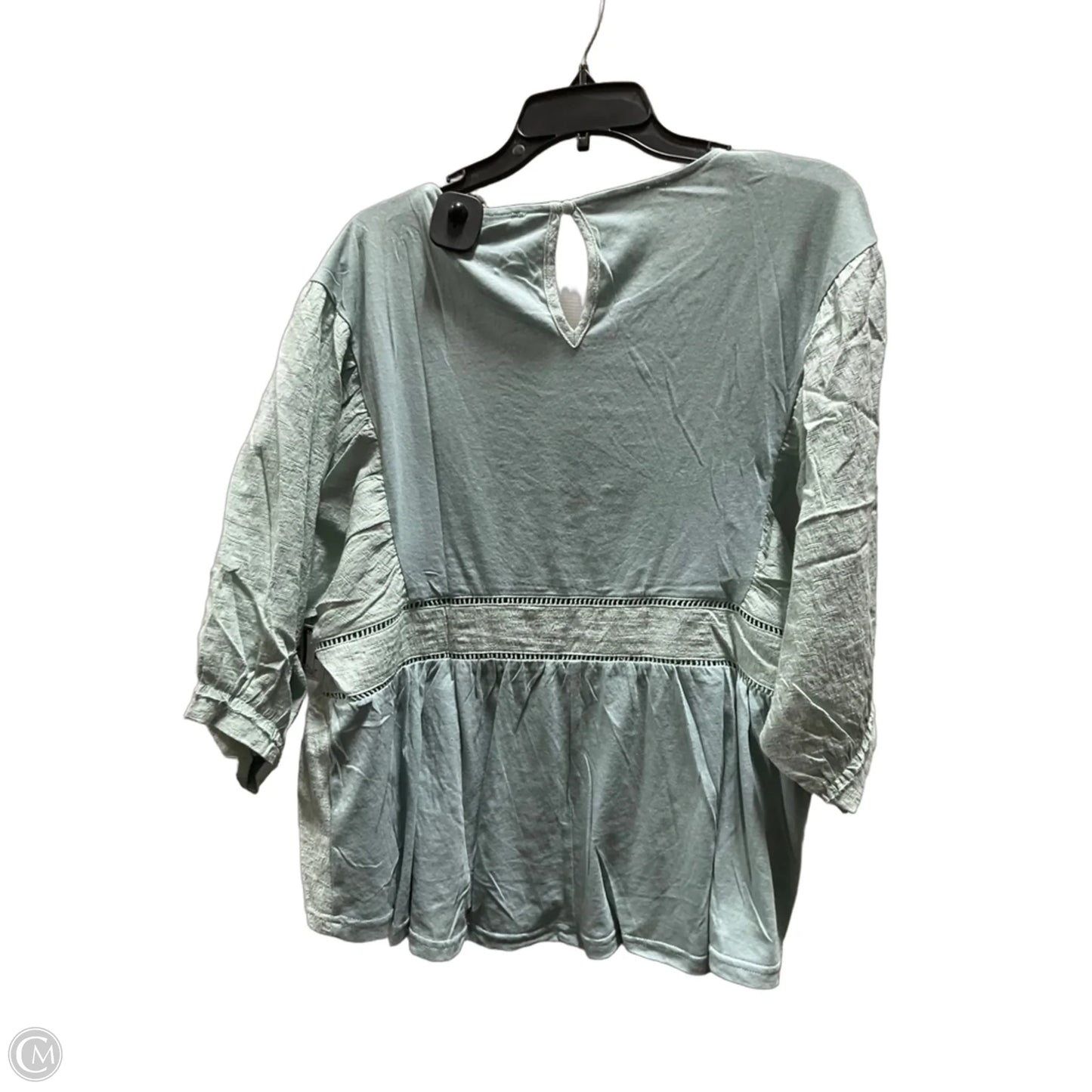 Top Short Sleeve By Umgee In Green, Size: M