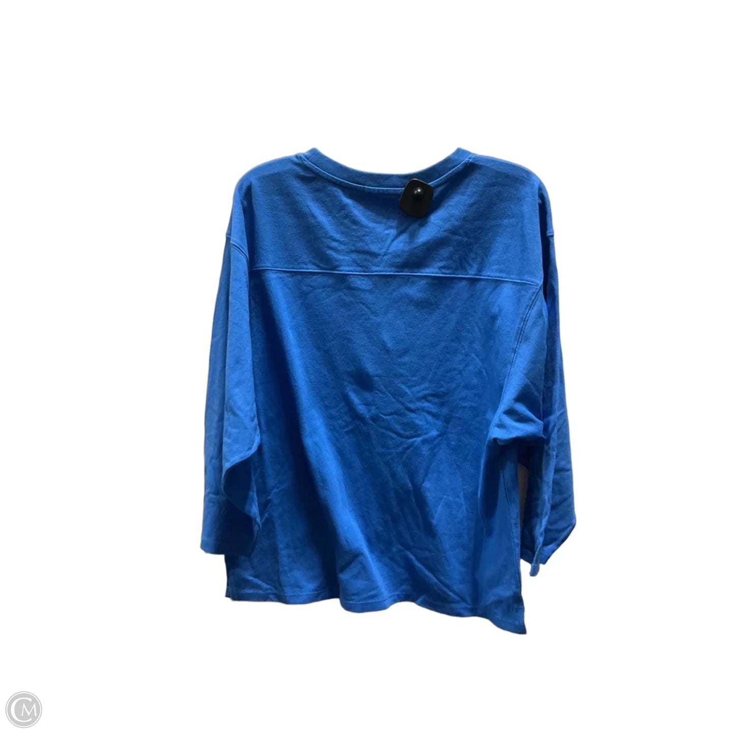 Athletic Top Long Sleeve Crewneck By Nfl In Blue, Size: L
