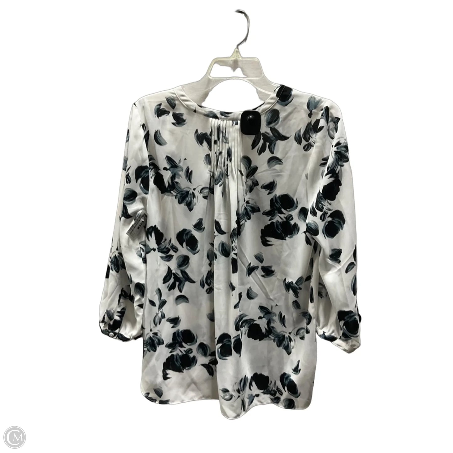 Top Long Sleeve By Not Your Daughters Jeans In White, Size: S