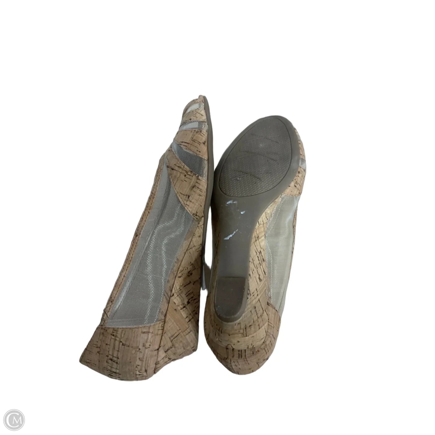 Sandals Heels Platform By Impo In Tan, Size: 6.5
