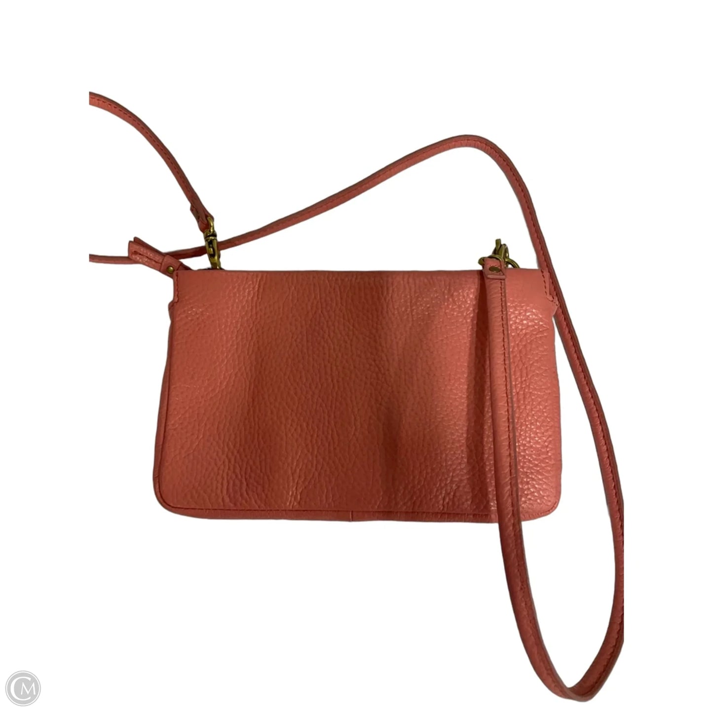 Crossbody Leather By Fossil, Size: Small