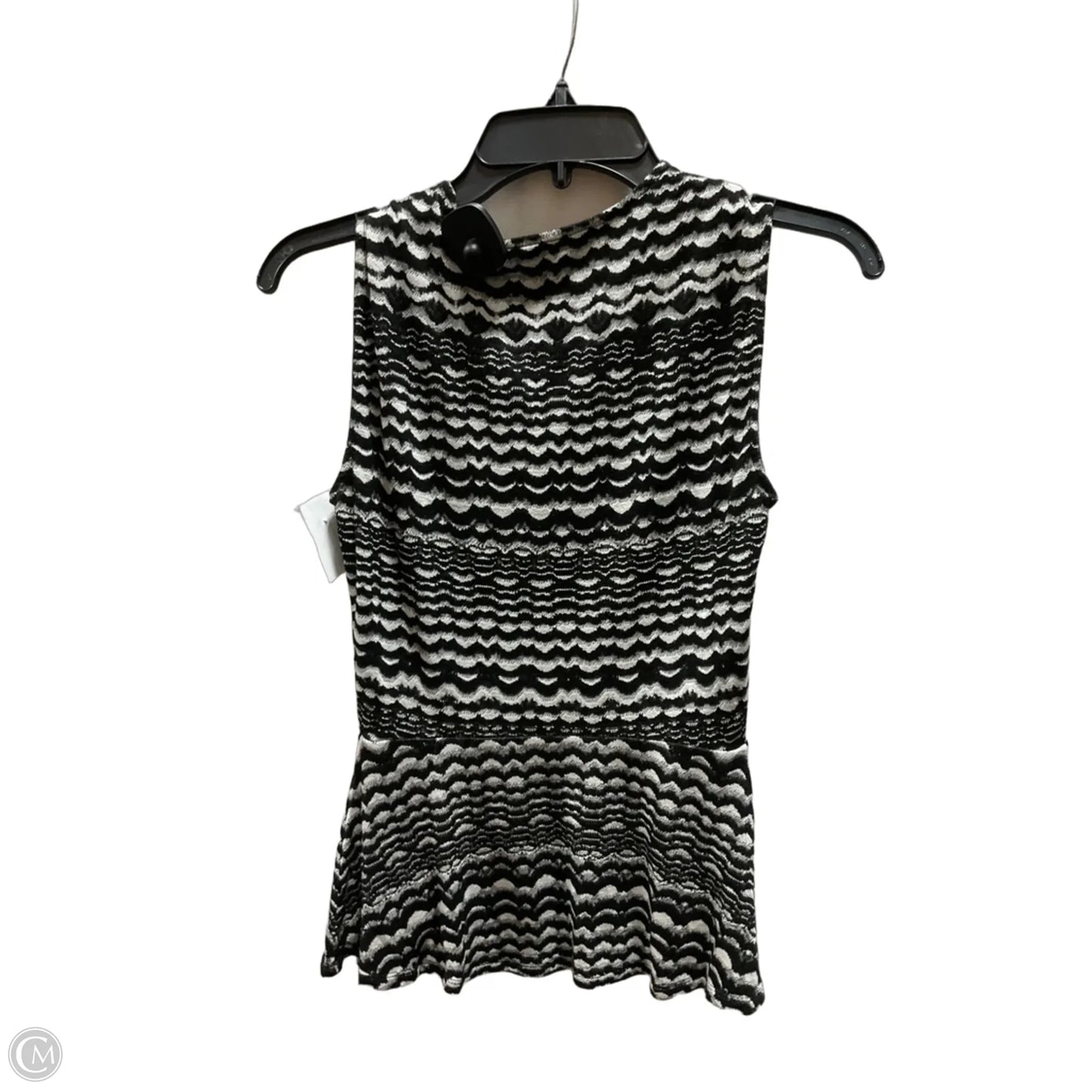 Top Sleeveless By Bcbgmaxazria In Black, Size: Xxs