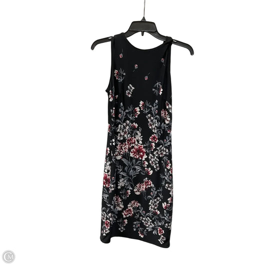 Dress Casual Midi By White House Black Market In Black, Size: Xs