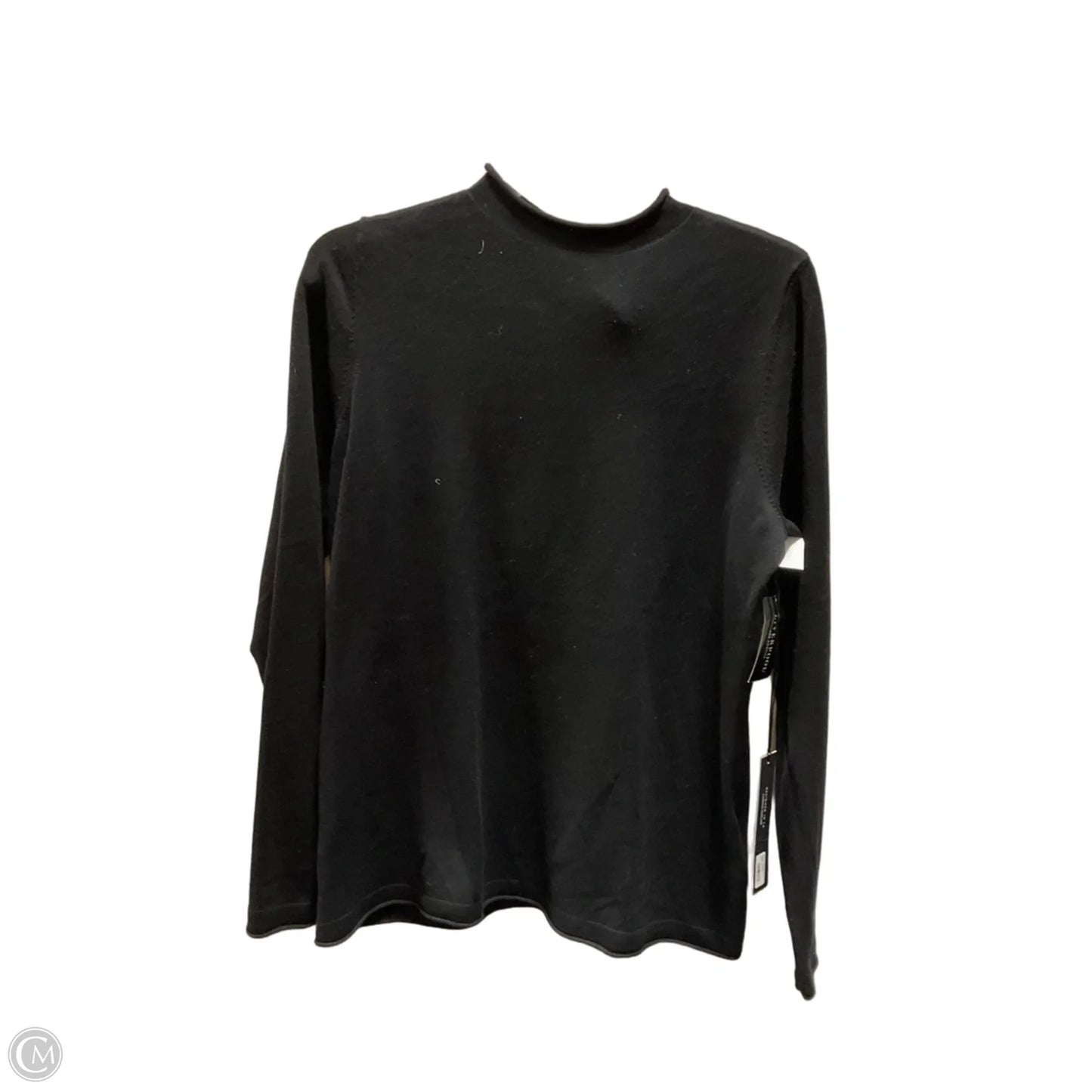 Top Long Sleeve By Liverpool In Black, Size: L