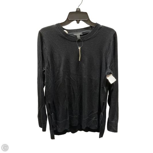 Top Long Sleeve By J. Crew In Black, Size: L