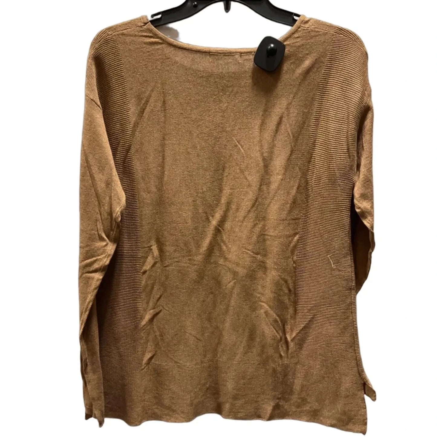 Top Long Sleeve By Maurices In Brown, Size: M