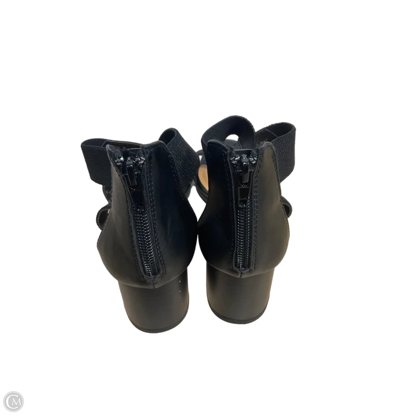 Sandals Heels Block By Tommy Bahama In Black, Size: 6.5
