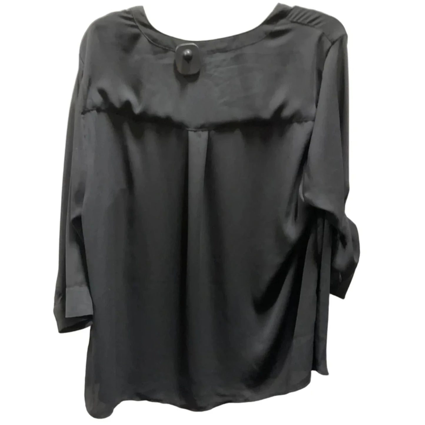 Top 3/4 Sleeve By Torrid In Black, Size: 2x