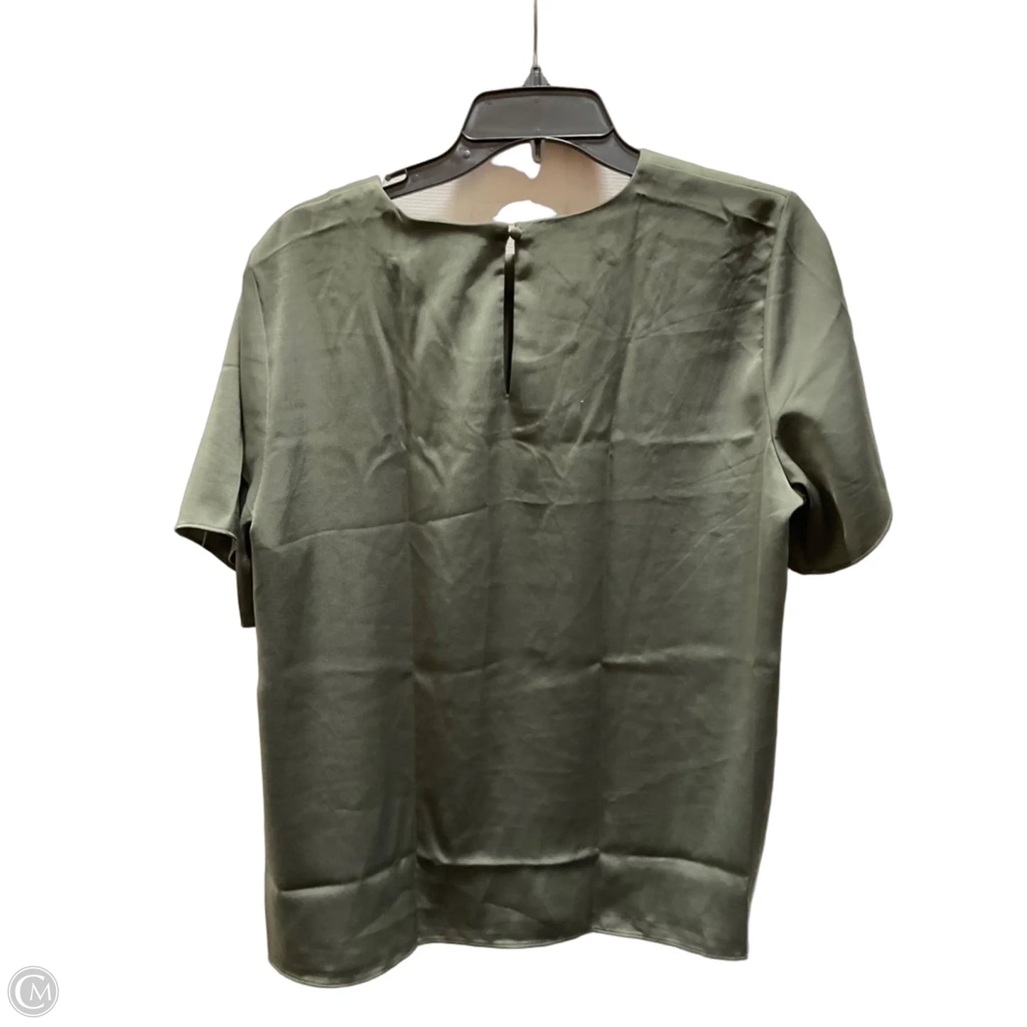Top Short Sleeve By Banana Republic In Green, Size: L