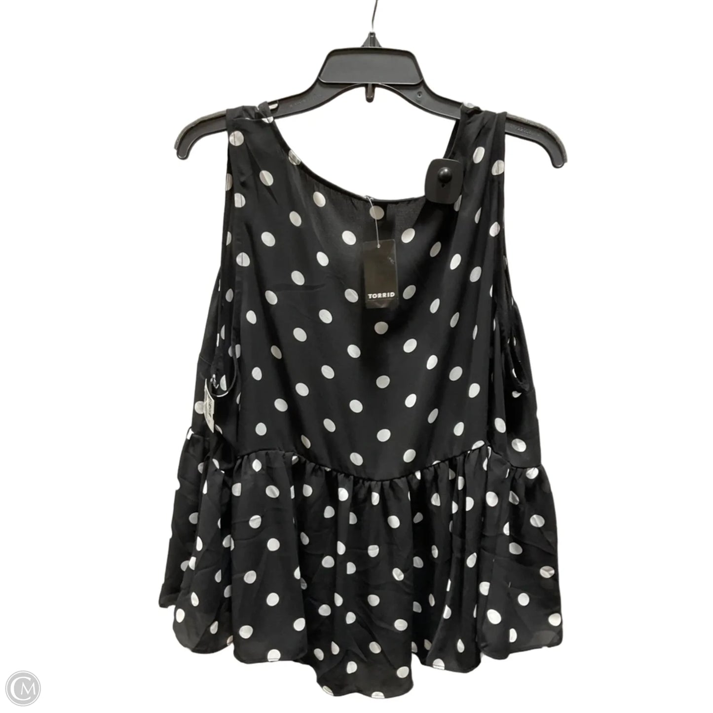 Top Sleeveless By Torrid In Polkadot Pattern, Size: 2x