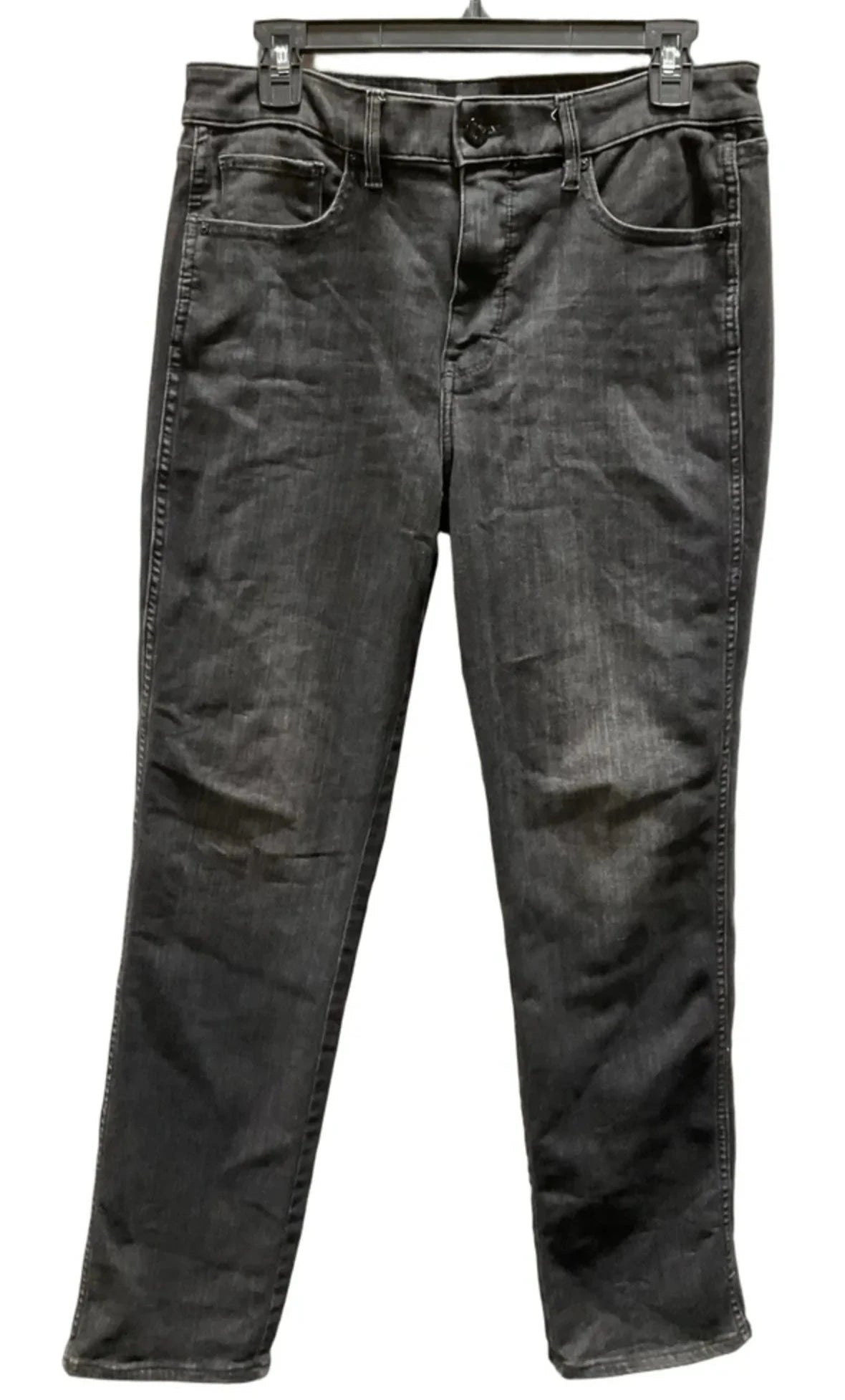 Jeans Straight By White House Black Market In Black, Size: 8