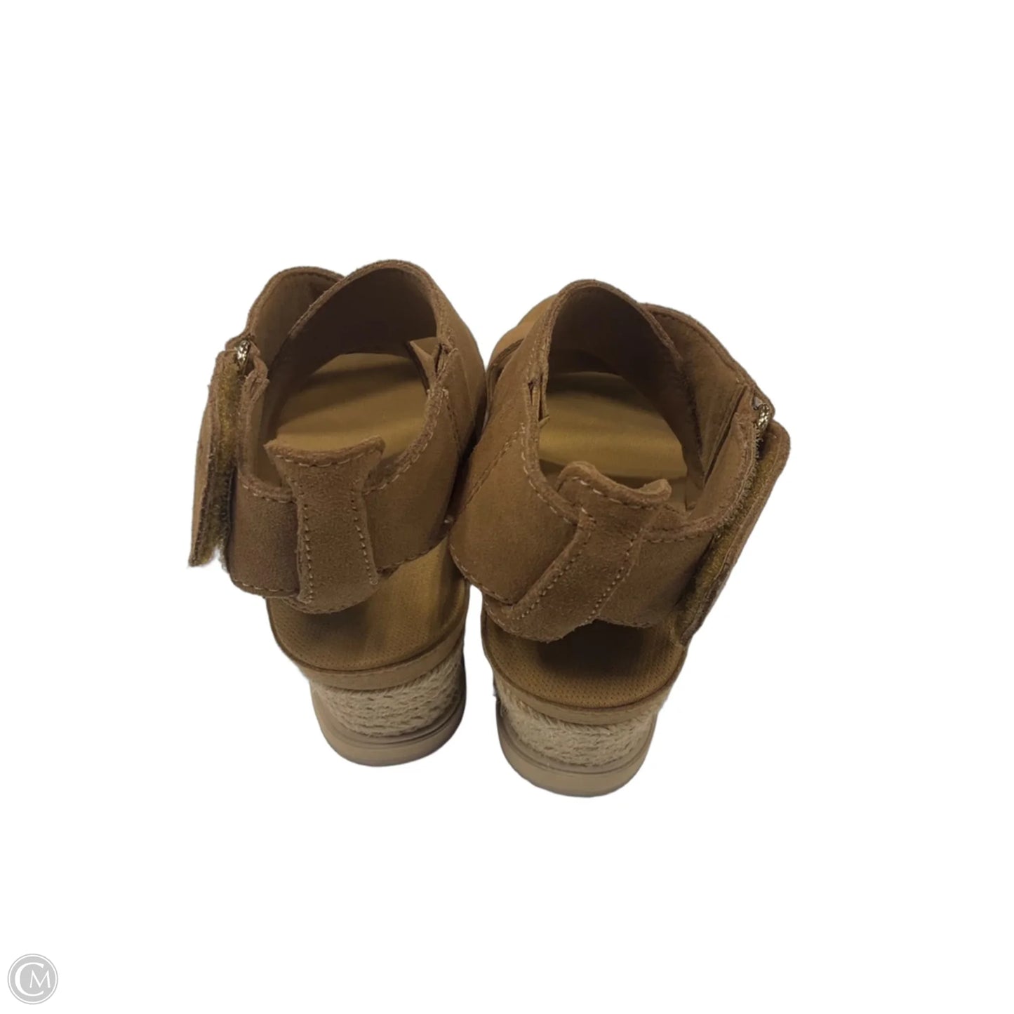 Sandals Heels Block By Ugg In Brown, Size: 7