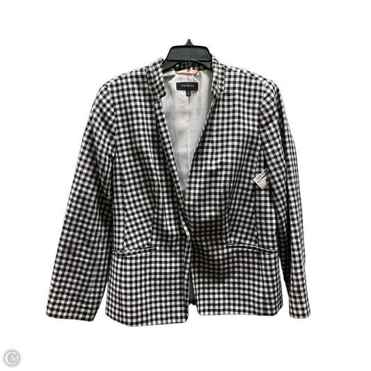 Blazer By Talbots In Plaid Pattern, Size: L